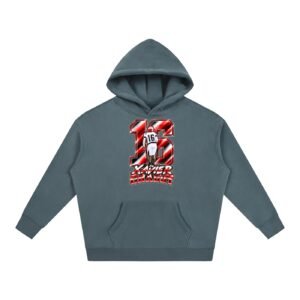 Xavier graddy Oversize Fleeced Hoodie - Image 4