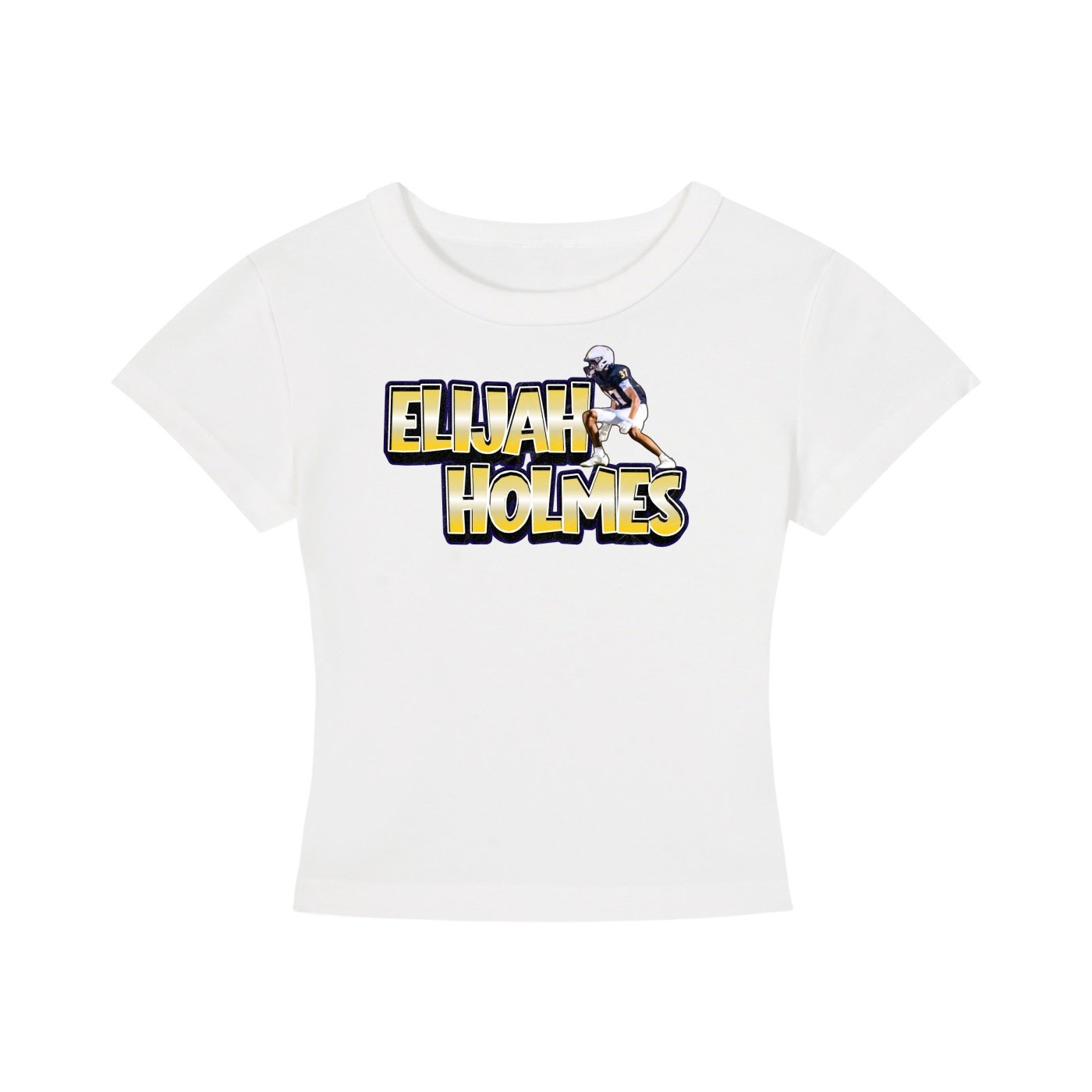 Elijah holmes Women's CropTop - Image 3