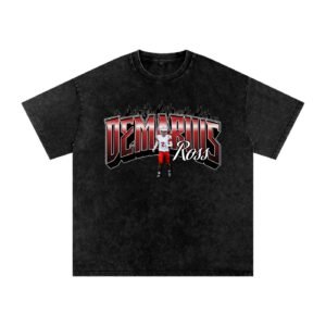 Demarius Ross Snow Washed Oversized TEE - Image 1