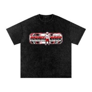 Demarius Ross Snow Washed Oversized TEE - Image 1
