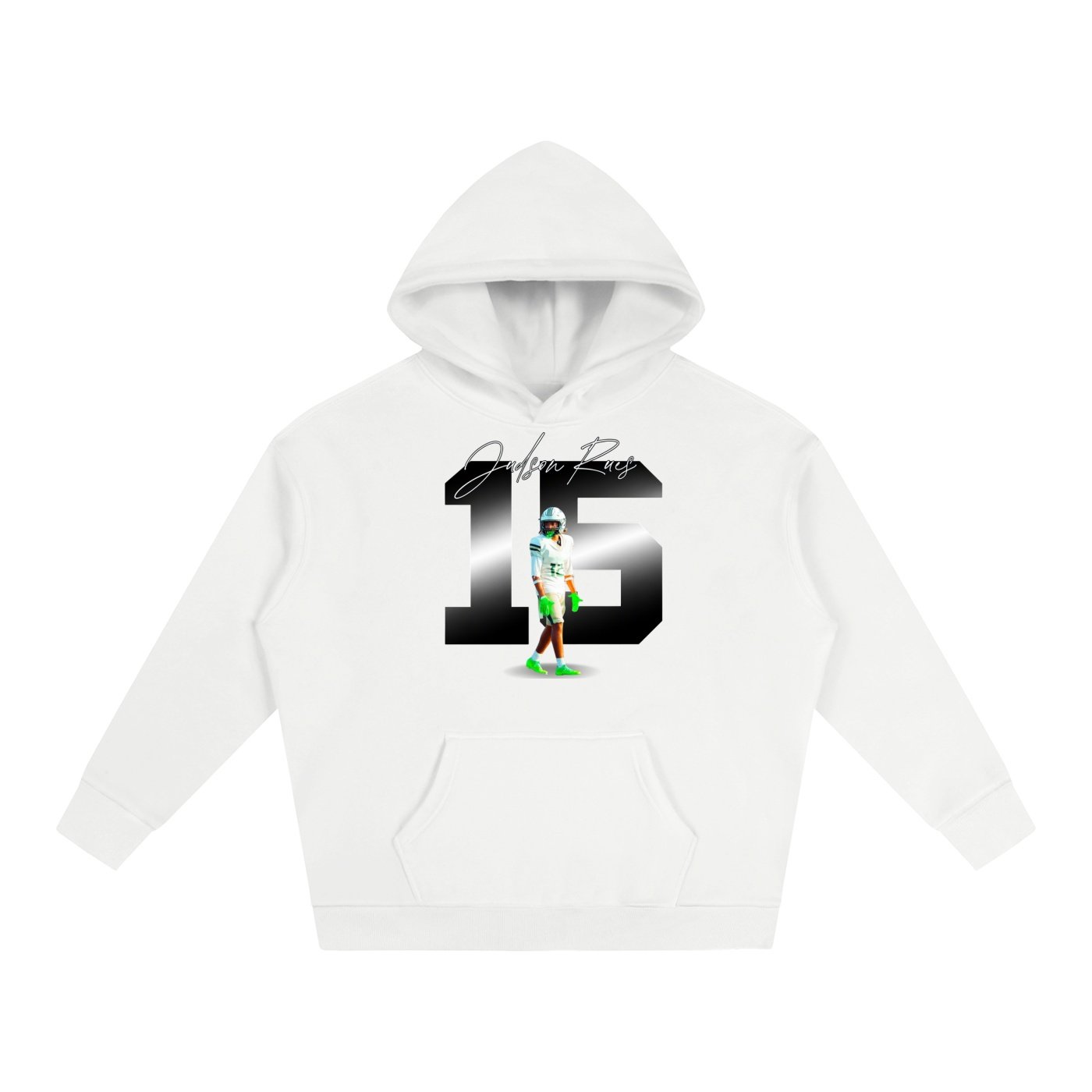 Judson Rues Oversize Fleeced Hoodie - Image 2